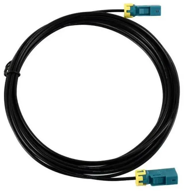 Alt view image 3 of 3 - Fakra Z-Coded Dual Female Waterproof Coaxial Cable, RG174 Coaxial Cable, 5m Length, Compatible With GMSL1/2 Cameras