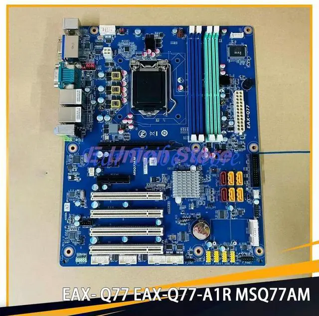 Alt view image 2 of 6 - EAX-Q77 EAX-Q77-A1R MSQ77AM 1155 Industrial Motherboard