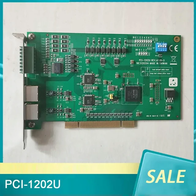 Alt view image 3 of 6 - 2-Port RS-485 Master Card Data Acquisition Card Motion Control PCI-1202U Fast Ship