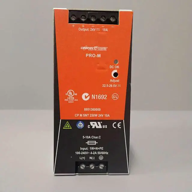 Alt view image 3 of 6 - CP M SNT 240W 24V 10A 8951360000 Switching Power Supply