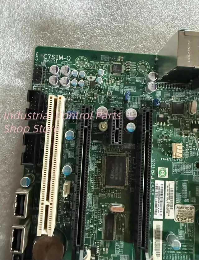 Alt view image 2 of 2 - C7SIM-Q Industrial control motherboard
