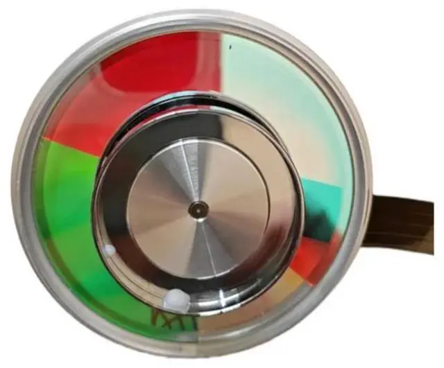 Alt view image 2 of 3 - Projector Color Wheel Fit for Guangfeng D30 L306ACF Home 4K Laser Cinema