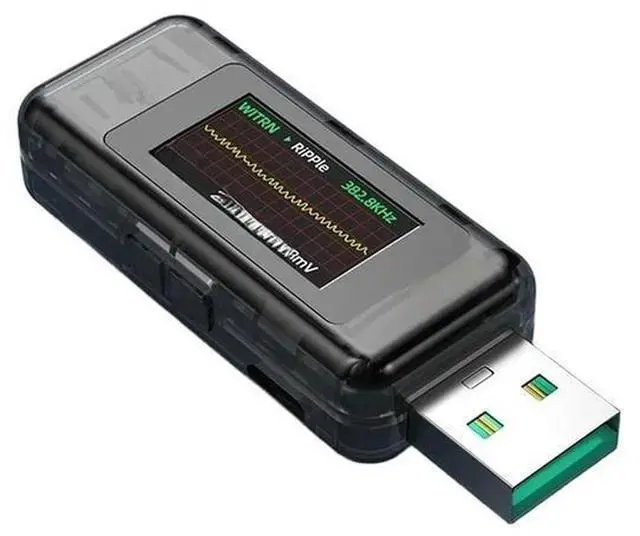 Main image of Digital USB Voltage Current Meter 8A 120W Fast Charging Tester for QC2.0 .0 Ripple Analysis Real Time Power Monitoring