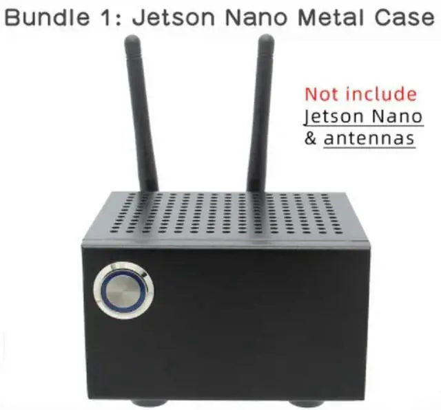 Main image of Jetson Nano l Case / Enclosure with Power & Reset Control Switch for Jetson Nano Developer Kit A02 / B01 / 2GB
