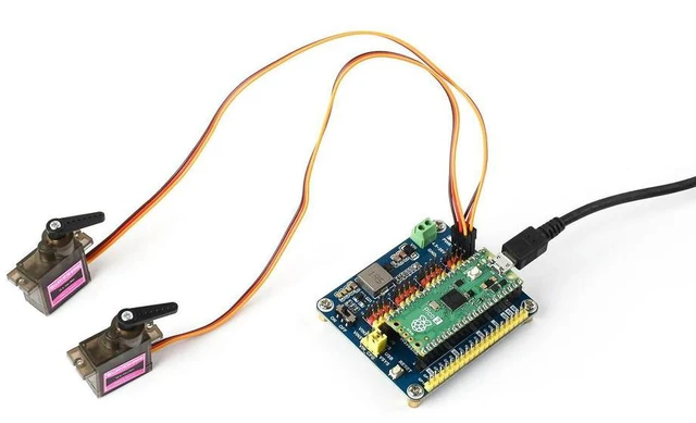 Alt view image 3 of 3 - Servo Driver Module for Raspberry Pi Pico 16 Channel 16 Bit Resolution PWM Output Compatible with UNO Nano SeeedStudio