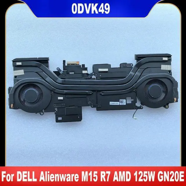 Main image of 0DVK49 For M15 R7 125W GN20E Laptop CPU Cooling Fan GPU Cooler Fan Heatsink 0DVK49 AT3Q8001ZCL