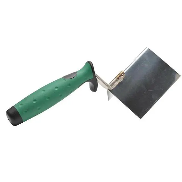 Alt view image 2 of 3 - Stainless Steel Outer Internal Drywall Corner Trowel Plastering Finishing Tool Diatom Mud Construction Auxiliary Tool