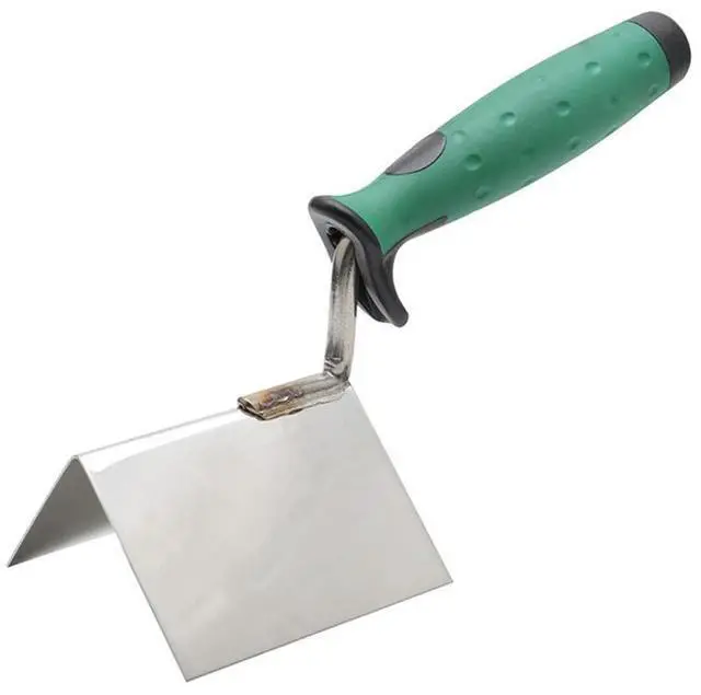Main image of Stainless Steel Outer Internal Drywall Corner Trowel Plastering Finishing Tool Diatom Mud Construction Auxiliary Tool