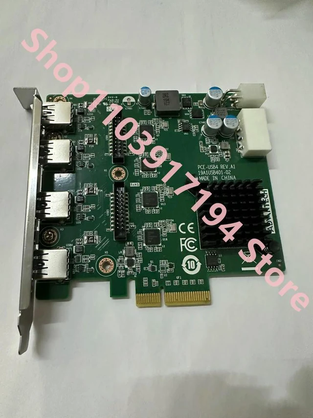 Alt view image 2 of 2 - control card PCE-USB4 REV.A1