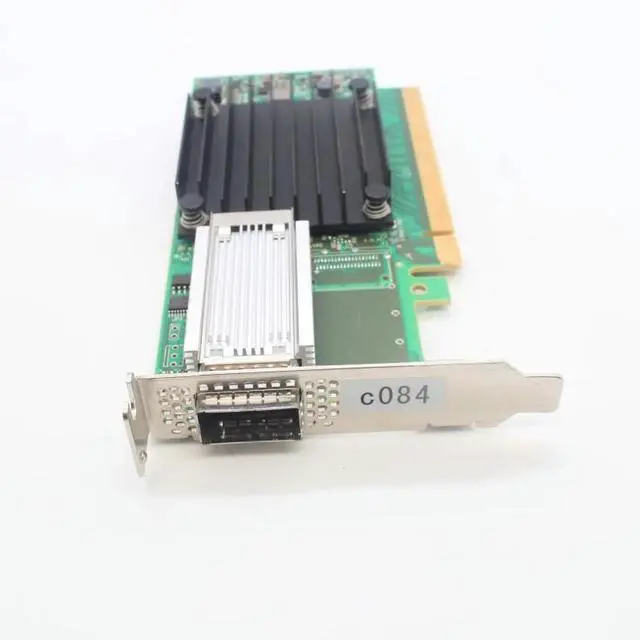 Alt view image 2 of 3 - MCX455A-ECAT 100GbE 100Gbs EDR QSFP28 ConnectX-4 CX455A 1 Port 825110-B21 825315-001 828107-001
