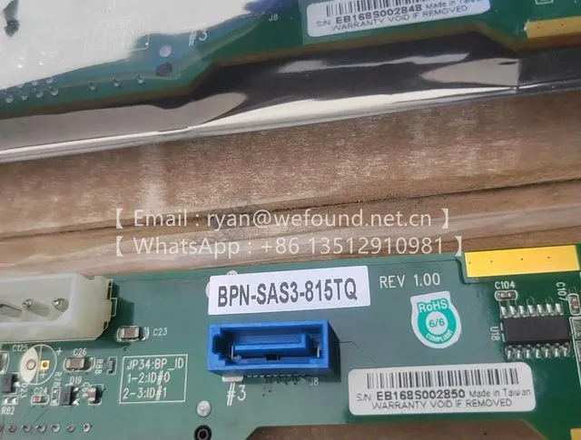 Alt view image 2 of 2 - BPN-SAS3-815TQ backplane
