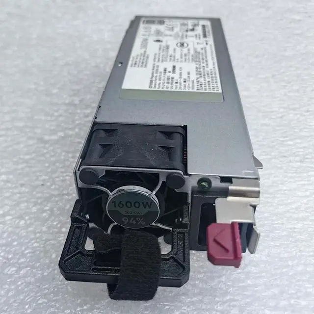 Alt view image 2 of 3 - For DL360 G10 DL380 G10 1600W Power Supply P38997-B21 P39384-001 830262-002 830270-202