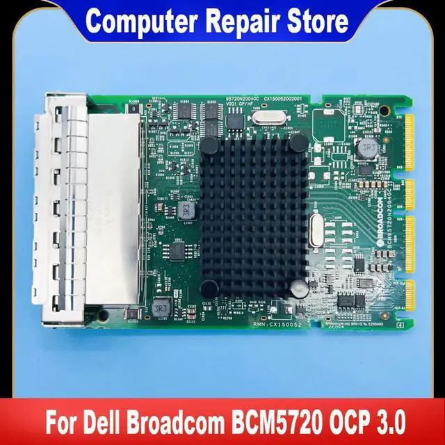 Main image of Orignal For Network Card BCM5720 OCP 3.0 NIC 15 Generation Server 0G9XC9 CN-00G9XC9