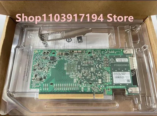 Main image of CX455A-ECAT single-port 100G HCA IB card server