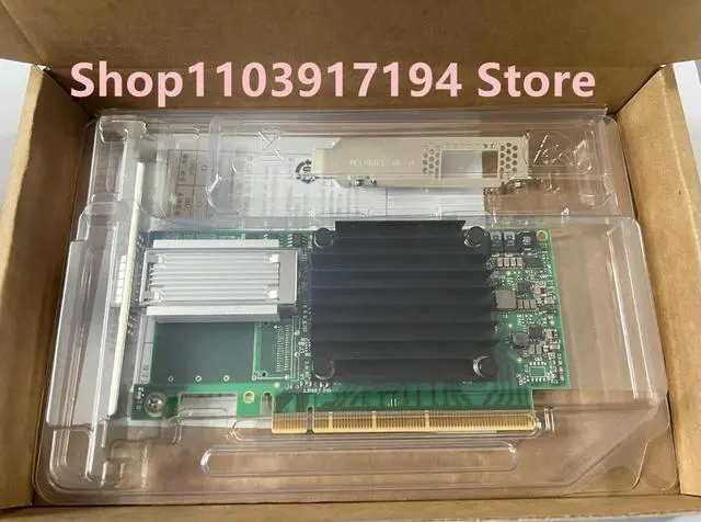 Alt view image 2 of 2 - CX455A-ECAT single-port 100G HCA IB card server