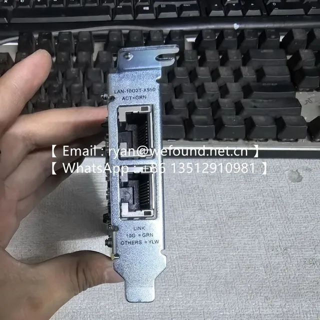 Alt view image 2 of 2 - LAN-10G2T-X550 Ethernet Controller X550 2 x BASE-T (RJ45) PCIe Gen3 x4 10Gbps