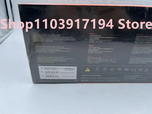 Alt view image 2 of 2 - P750W Power supply