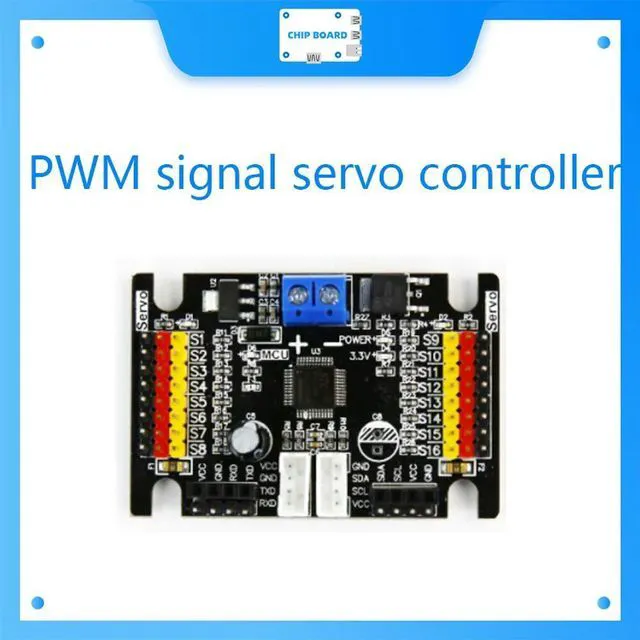Main image of Yahboom PWM signal servo controller with IIC Serial port compatible with Microbit Raspberry Pi Jetson NANO