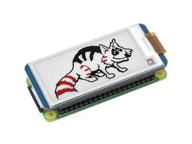 Alt view image 3 of 3 - 2.13inch E-Paper HAT (B), 250x122, Red/Black/White, SPI Interface