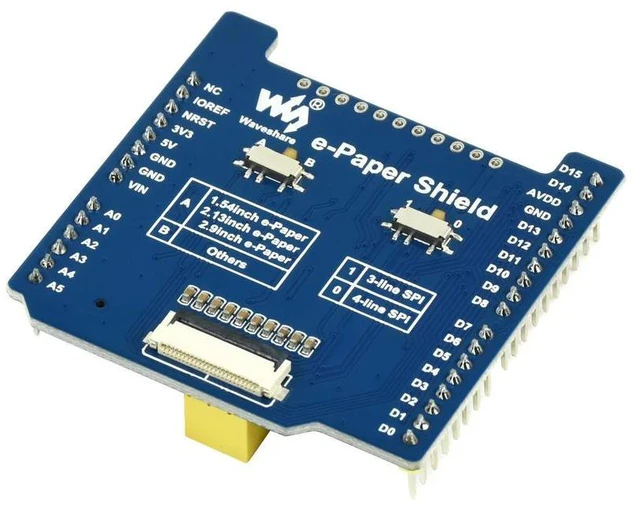 Main image of Universal e-Paper Raw Panel Driver Shield for