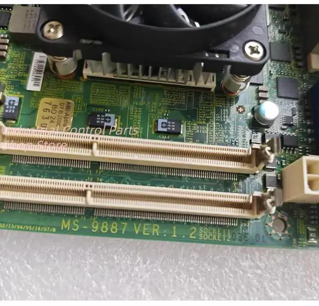 Alt view image 2 of 2 - MS-9887 VER1.2 industrial control motherboard