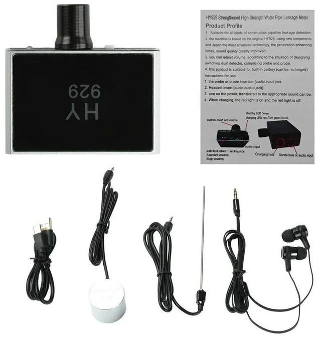 Main image of Wall and Pipe Diagnostic Detector with ABS Housing and Electronic Components for Performance in Field Inspections