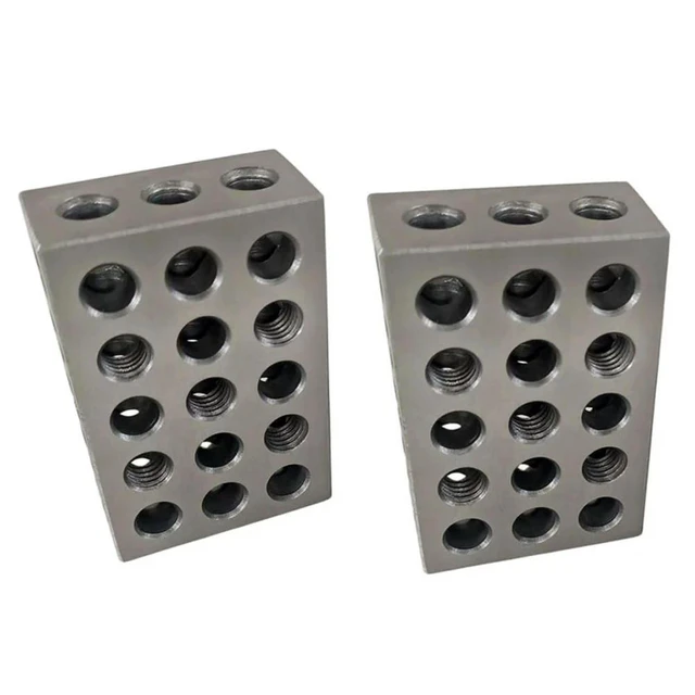 Alt view image 3 of 6 - For lwork Setups Setup Blocks High Strength Steel Setup Blocks Steel Blocks Steel Blocks Accuracy Ground Versatile Setup