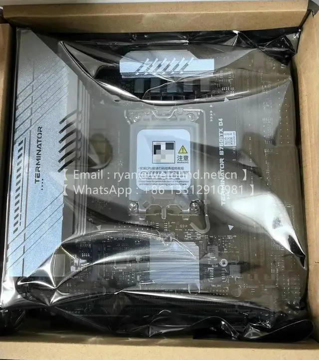 Alt view image 2 of 2 - MOTHERBOARD ,Terminator B760ITX D4