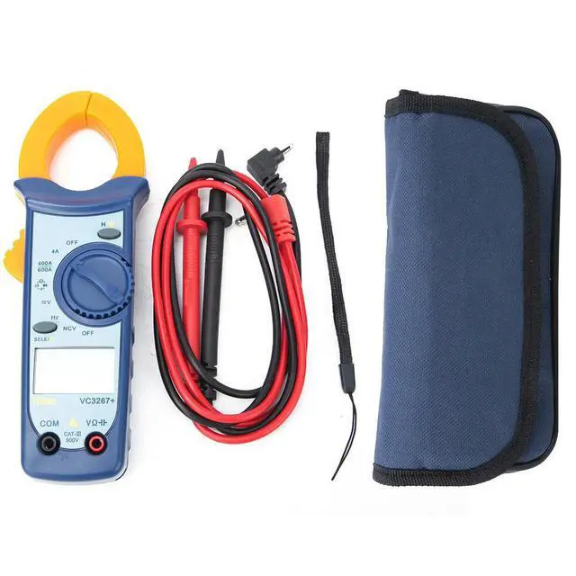 Alt view image 3 of 3 - True RMS Auto Ranging VC3267+ Clamp Meter and Multimeter with NCV Function for Voltage Current Capacitance Temperature