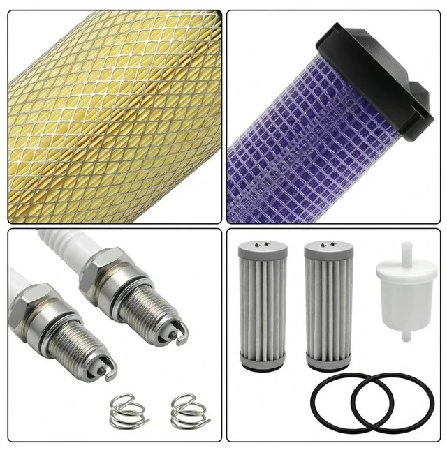 Alt view image 3 of 3 - Oil Filter Change Kit for Z915E Z915B Z930M Z720A Z710A Replaces OEM Numbers AM116304 M131802 AM125424 MIA881446