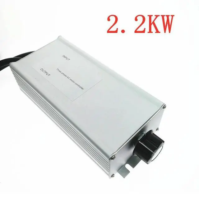 Alt view image 3 of 3 - AC Three Phase Motor Controller 380V 6A for 2.2KW Fan Motor Velocity Control Suitable for Purification Axial Ceiling Fans
