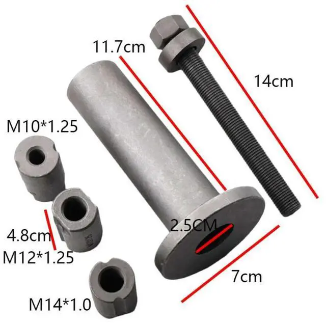 Main image of Engine Repair Gadget Motorcycle Specialty Tool M10x1.25 Thread Compatible M14x1.0 Thread Compatible Installation Tool