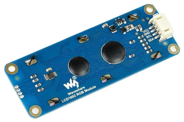 Alt view image 3 of 3 - LCD1602 RGB Module, 16x2 Characters LCD, RGB Backlight, 3.3V/5V, I2C Bus