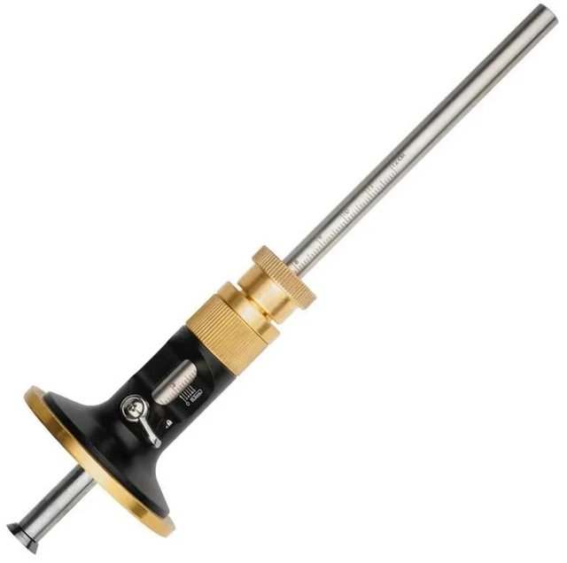 Alt view image 2 of 3 - Woodworking Marking Tool with Rolling Blade and 02mm Fine Adjustment for Accurate Marking on Natural Wood Materials