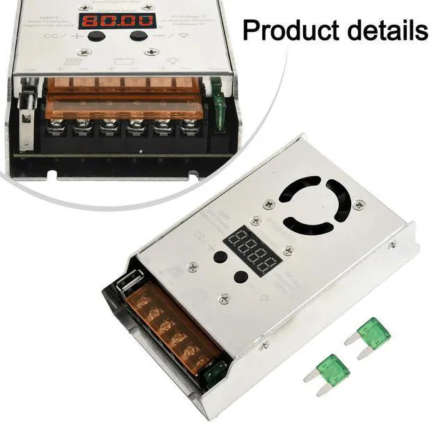 Alt view image 2 of 3 - 750W 25A For MPPT Solar Charge Controller with Wide Input Range 18V-80V for 12V 24V Charging in Off-Grid Systems