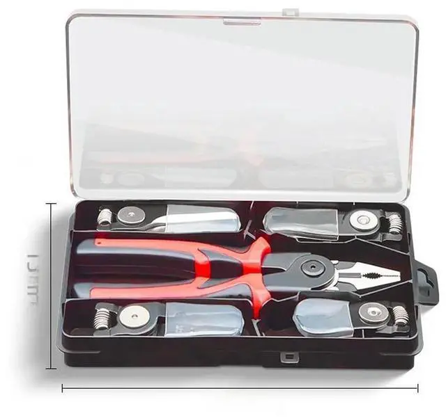 Main image of 5 in 1 Multi Purpose Pliers Set Featuring For Wire Cutters Crimping Pliers and Cable Scissors with Tool Steel Build