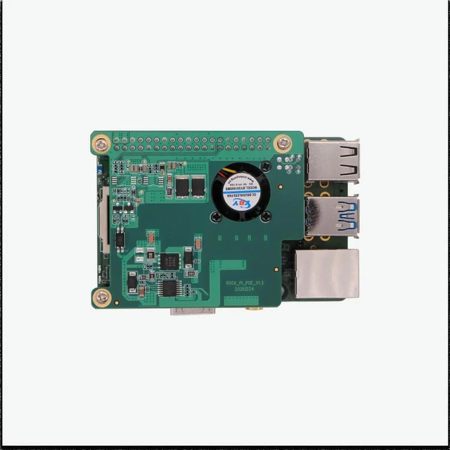 Alt view image 2 of 3 - Radxa 23W PoE HAT, Compatible With ROCK 4B / 4B+ / 4SE