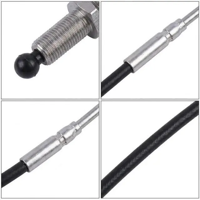 Main image of Outdoor Machine Cable 5 Inch Steering Cable Weatherproof Design Wear Resistant Material Precise Maneuverability Steering Cable