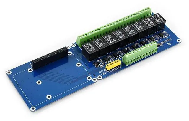 Alt view image 3 of 6 - :HRB8825 Stepper Motor HAT For Raspberry Pi, Drives Two Stepper Motors, Up To 1/32 Microstepping