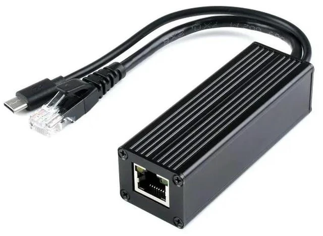 Main image of CCZYF-Industrial Gigabit PoE Splitter, l Case protection, 5V 2.5A Type-C Out