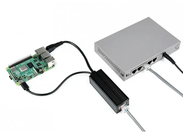 Alt view image 3 of 3 - CCZYF-Industrial Gigabit PoE Splitter, l Case protection, 5V 2.5A Type-C Out