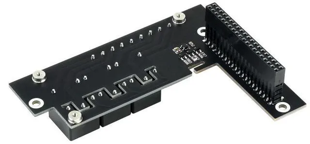 Alt view image 2 of 3 - 3-Ch Relay Expansion Board Designed For Jetson Nano, Optocoupler Isolation
