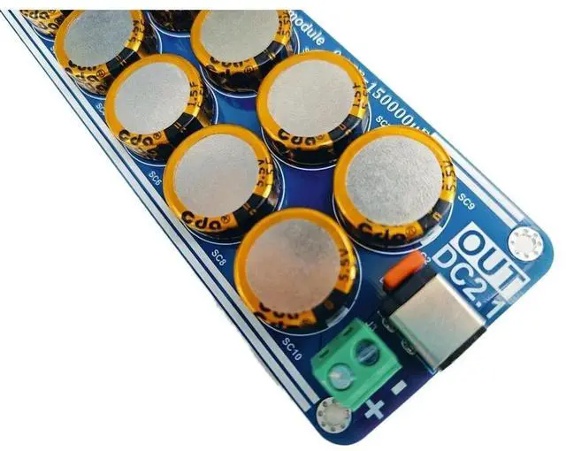 Main image of Audio Systems Supercapacitor Module Power Filter As Shown In The Figure Wide Voltage 5V-48V 150000uF Total Capacitance