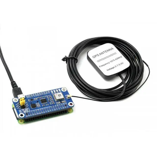 Alt view image 2 of 3 - MAX-M8Q GNSS HAT for Raspberry Pi, Multi-constellation Receiver Support, GPS, Beidou, Galileo, GLONASS