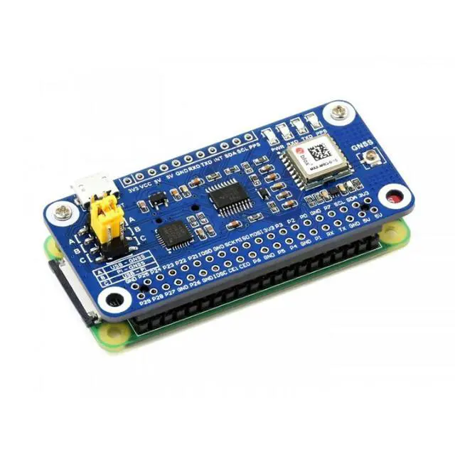 Alt view image 3 of 3 - MAX-M8Q GNSS HAT for Raspberry Pi, Multi-constellation Receiver Support, GPS, Beidou, Galileo, GLONASS