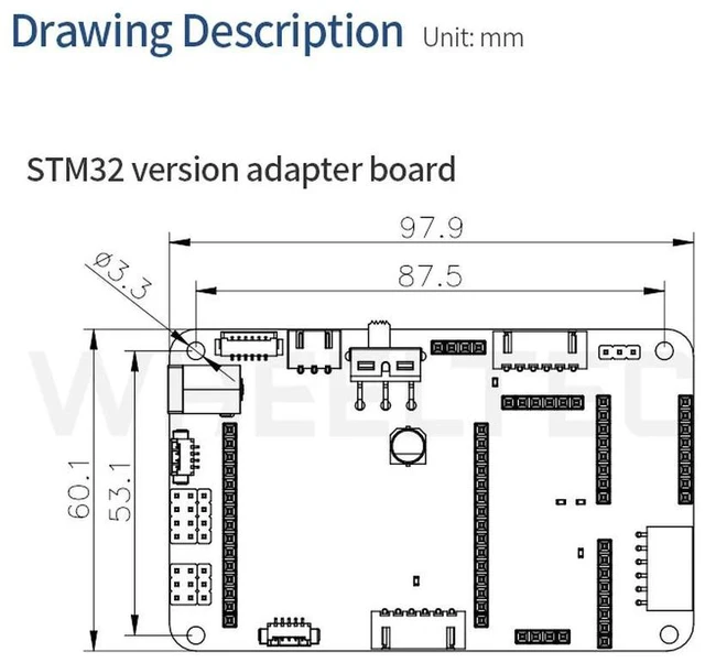 Alt view image 3 of 3 - WHEELTEC balancing car controller STM32 version MCU development board with schematic diagram and PCB