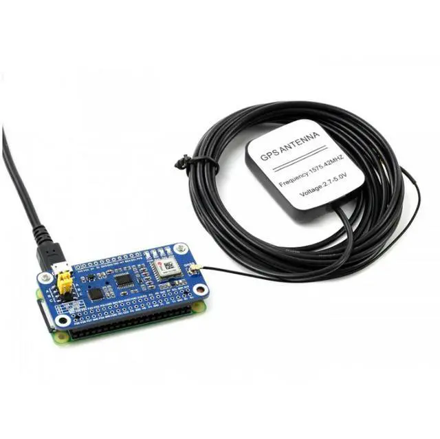 Alt view image 2 of 3 - MAX-7Q GNSS HAT for Raspberry Pi, GPS, GLONASS, QZSS, SBAS