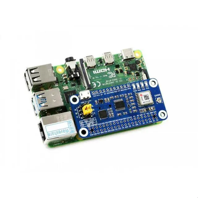 Alt view image 3 of 3 - MAX-7Q GNSS HAT for Raspberry Pi, GPS, GLONASS, QZSS, SBAS