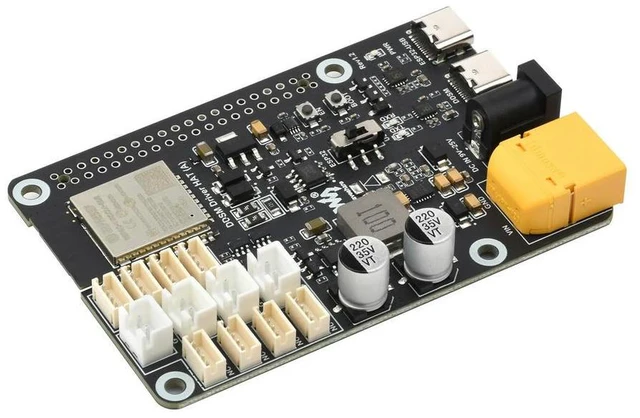Alt view image 2 of 3 - Direct Drive Servo Motor Driver Board, Integrates ESP32 and Control Circuit, 2.4G Support