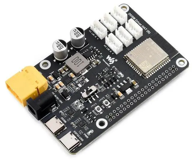 Alt view image 3 of 3 - Direct Drive Servo Motor Driver Board (B), Integrates ESP32 and Control Circuit, 2.4G Support